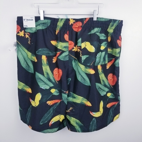 Old Navy Birds of Paradise Men's Swim Trunks NWT - Picture 3 of 10